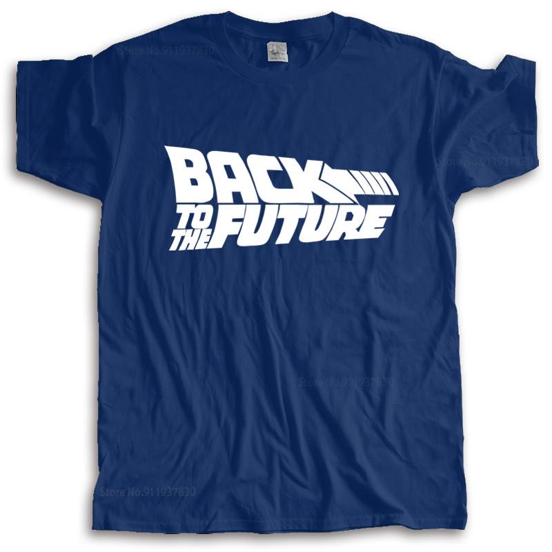 

new arrived men t-shirt summer Back To The Future male cotton tee-shirt bigger size fashion brand mens casual t shirt 4XL