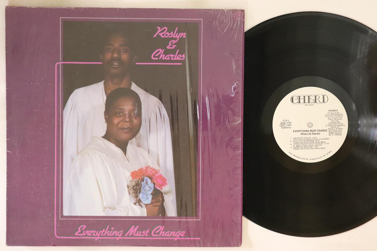

LP Record ROSLYN CHARLES Everything Must Change CLP1 CHERI RECORDS 1981 US SoulFunk Used