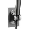Punch-Free Adjustable Shower Head Holder with Suction Cup Base