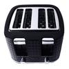 4 scheibe Brot Toaster Multifunktions Anpassbare Toast Schatten Edelstahl Toaster Frühstück