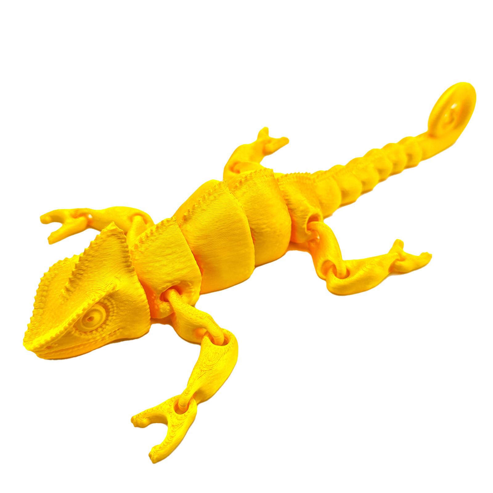 

3D-печатный подвижный аквариумный аквариум, креативные украшения, модель животного, игрушка One Size