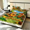 3pcs Funny 67 Element Print Coreless Bed Sheet Set Multiple Sizes Soft Bed Covers, Bedroom Bedding Decorations, Gifts, Bedding
