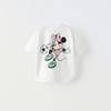 New Design T-shirt for Children Aged 1-7, Casual Loose Fashion Top, Cute Printed T-shirt Suitable for Girls