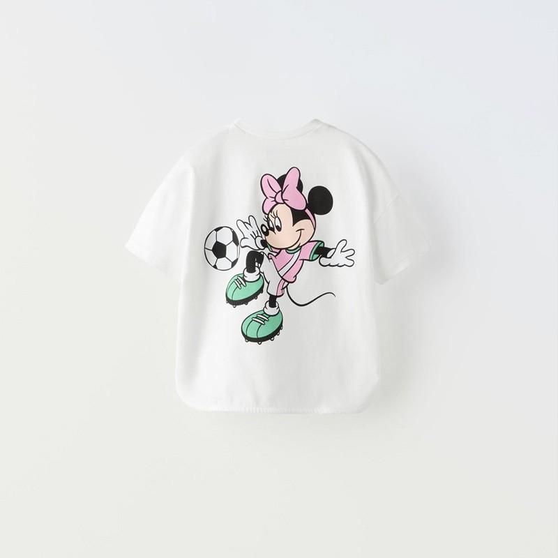 New Design T-shirt for Children Aged 1-7, Casual Loose Fashion Top, Cute Printed T-shirt Suitable for Girls
