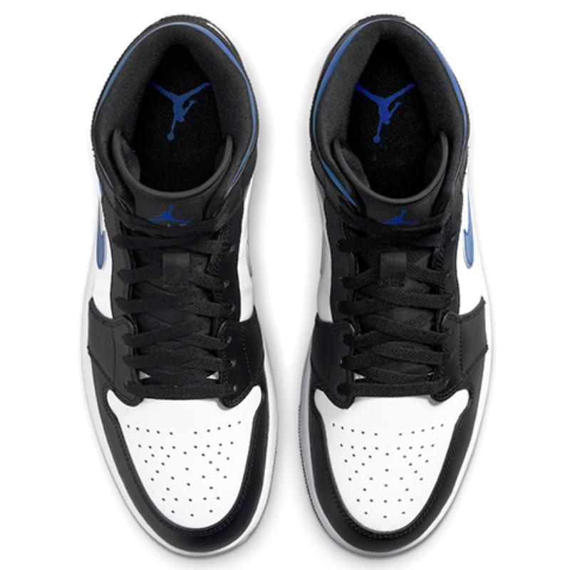 Jordan 1 Mid 'White Black Racer Blue' Jordan 554724-140