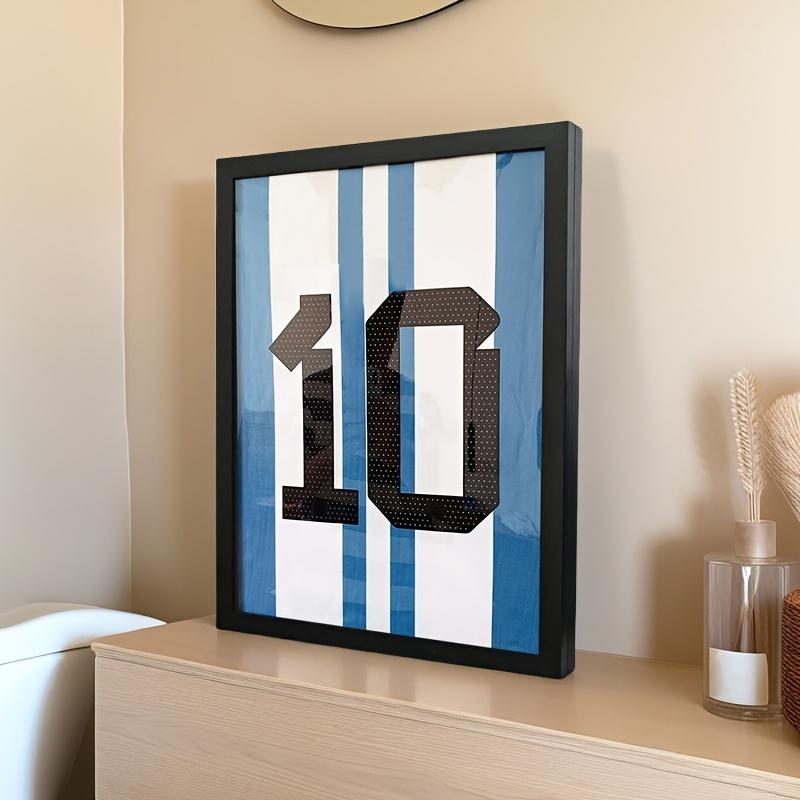 1PC Horizontal Home Multi-Sport Jersey Display Cases Classic Shadow Box for  Sports Shirts Office Decor With Hook Desktop 2 Sizes