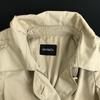 MAX&Co Cotton Short Flare Blouson Outerwear 38 M Light Beige Full Zip Big Collar(USED)