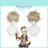 Genshin Impact Bennett Breathable Short Hair Cosplay Wig For Halloween Comic Party Prop