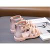 Sandali Romani da Bambina, Sandali Alti con Borchie Primavera Estate Scarpe da Principessa per Bambini