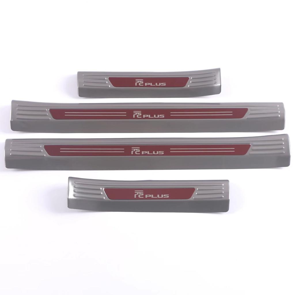 Applicable22Style BYD YuanplusStainless Steel Threshold Strip Welcome Pedal Back Fender Backup Tail Box