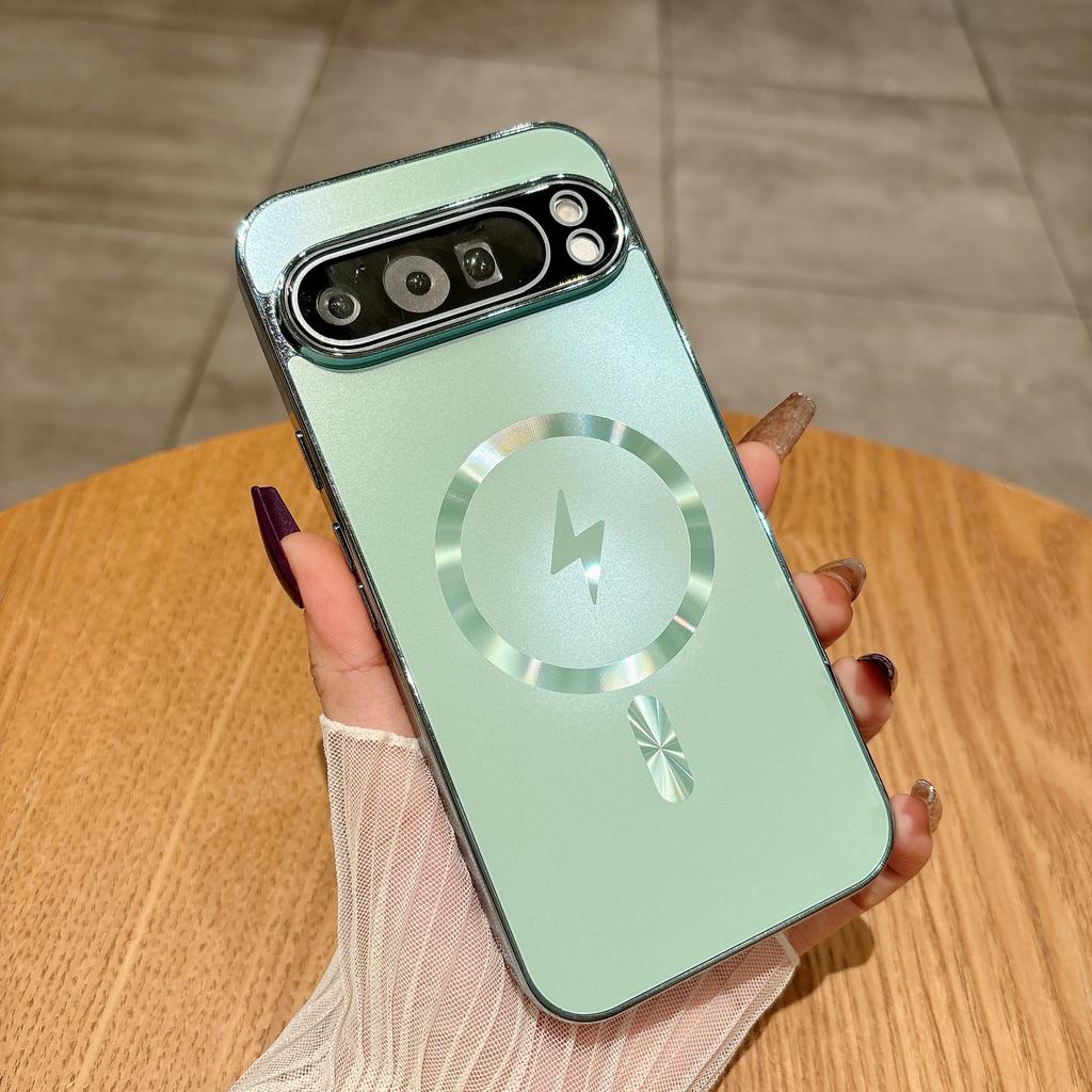 New Electorplating Magnetic Case For Google Pixel 10 Pro XL 9A 9 8 8A 7A 7 6 Pro 6A With Camera Lens Coverage Protector Tik Tok