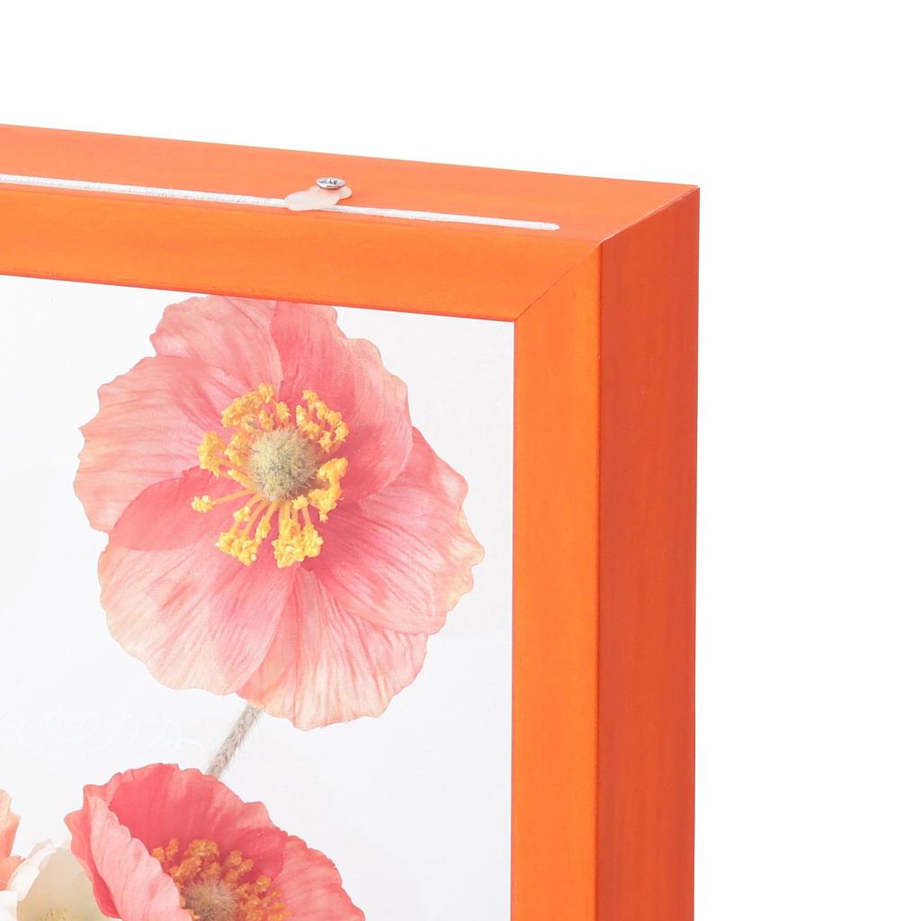 Francfranc Francfranc Art Flower Art Board Orange Interior New Life Bouquet