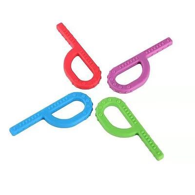 1Pcs Grading Bite Blocks Chewing Teether For Kids Adult Oral Motor Mandible Bite Force Trainer Autism Sensory Speech Therapy