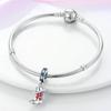 Charms Platared And Blue Cowboy Boots Stars Beads Fit Originalbracelets Charms For Women Jewelry Diy Making Gifts