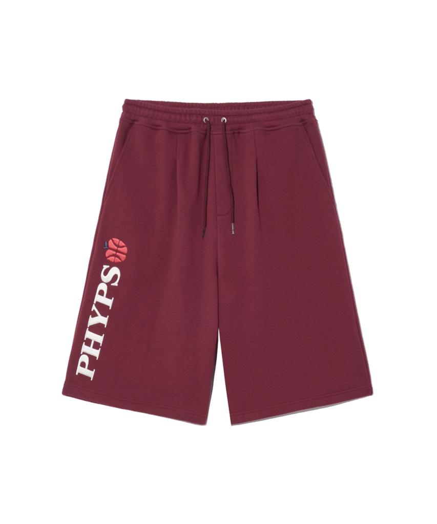 PHYSICAL DEPARTMENT Apple Basket Half Pants_Burgundy