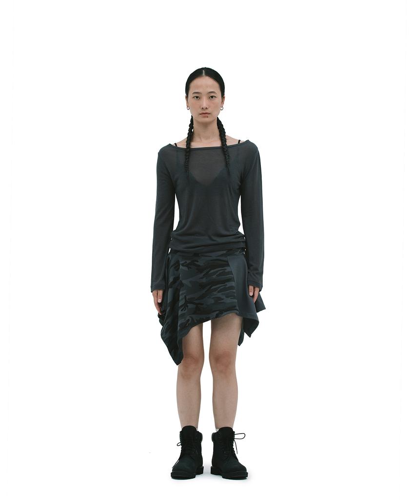 Depeugameoncheu Chain Long Sleeve [Charcoal]