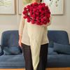 Handmade Rose Bouquet Crochet Flower Blanket - Perfect Love Gift