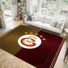 Galatasaray FC Design Crystal Velvet Carpet Cozy Non?Slip Printed Rug For Bedroom Living Room Entrance