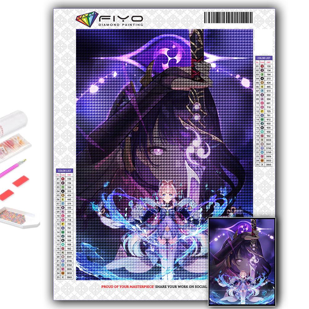 Diamond Painting Genshin Diamond Mosaic Craft Diamond Embroidery Painting
