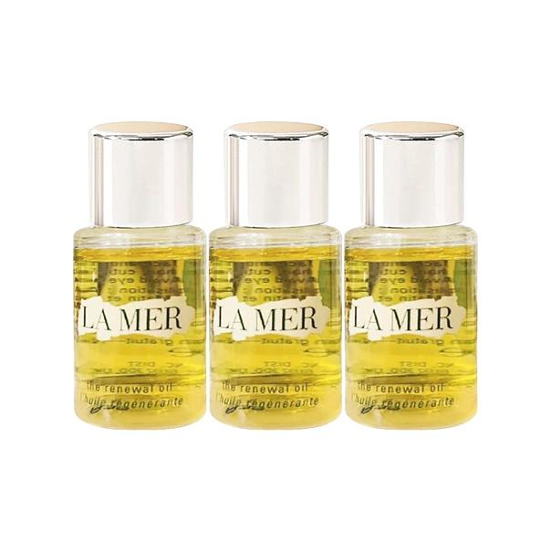 La Mer The Renewal Oil 5ml/15ml/30ml Sample - Multi-Use Repairing Face & Body Oil with Miracle Broth™ 5ml*3