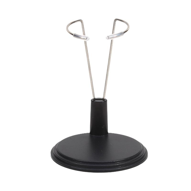 

Action Figure Stand Plastic Doll Display Stand Doll Bracket Support Adjustable Doll Stand for Labubu Skull Panda Bear Dolls Toy 3pcs чёрный