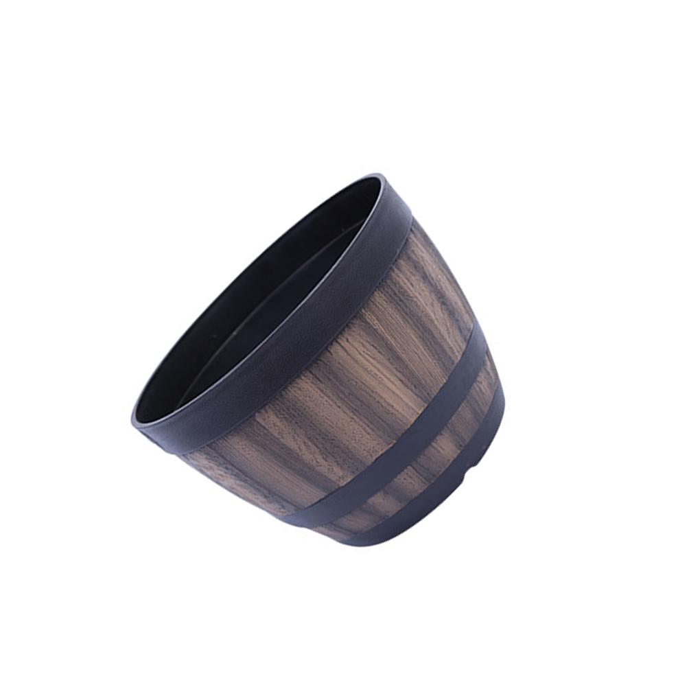 

Цветочный горшок Лотос Бочка Домашний декор Украшения Изысканные без заусенцев Ведро для растений Сладкие подарки Внутренний дренаж Садовые принадлежности