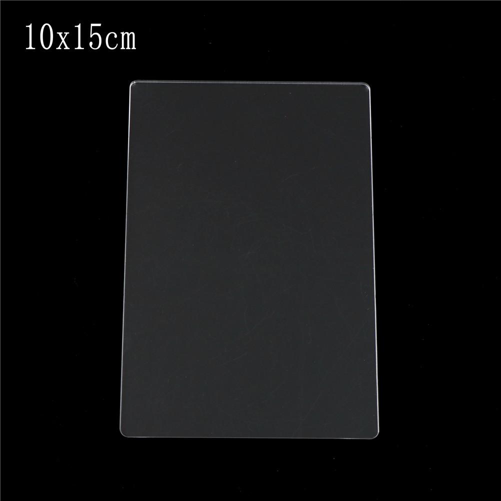 1PC Acrylic Clay Pottery Sculpture Tool Arts and Crafts Supplies Workbench Pressure Plate