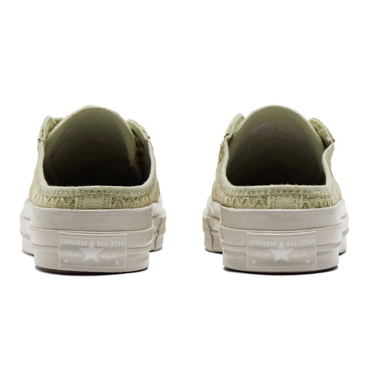 Converse Chuck 70 Mule Retro Low Top Canvas Shoes Unisex Sneaker Green A01195C
