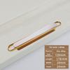 Nordic Style Drawer Cabinet Handle Matte Gold Furniture Hardware Simple Cabinet Door Knob