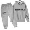 FEAR OF GOD Duplex Essentials Children's Suit Chest Hot Printing Children's Hoodie T