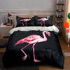 Pink Flamingo Design Bedding Duvet Cover Sets Duvet Covers Pillowcases Gifts (1 * Duvet Cover 2 * Pillowcases, Without Duvet Insert)