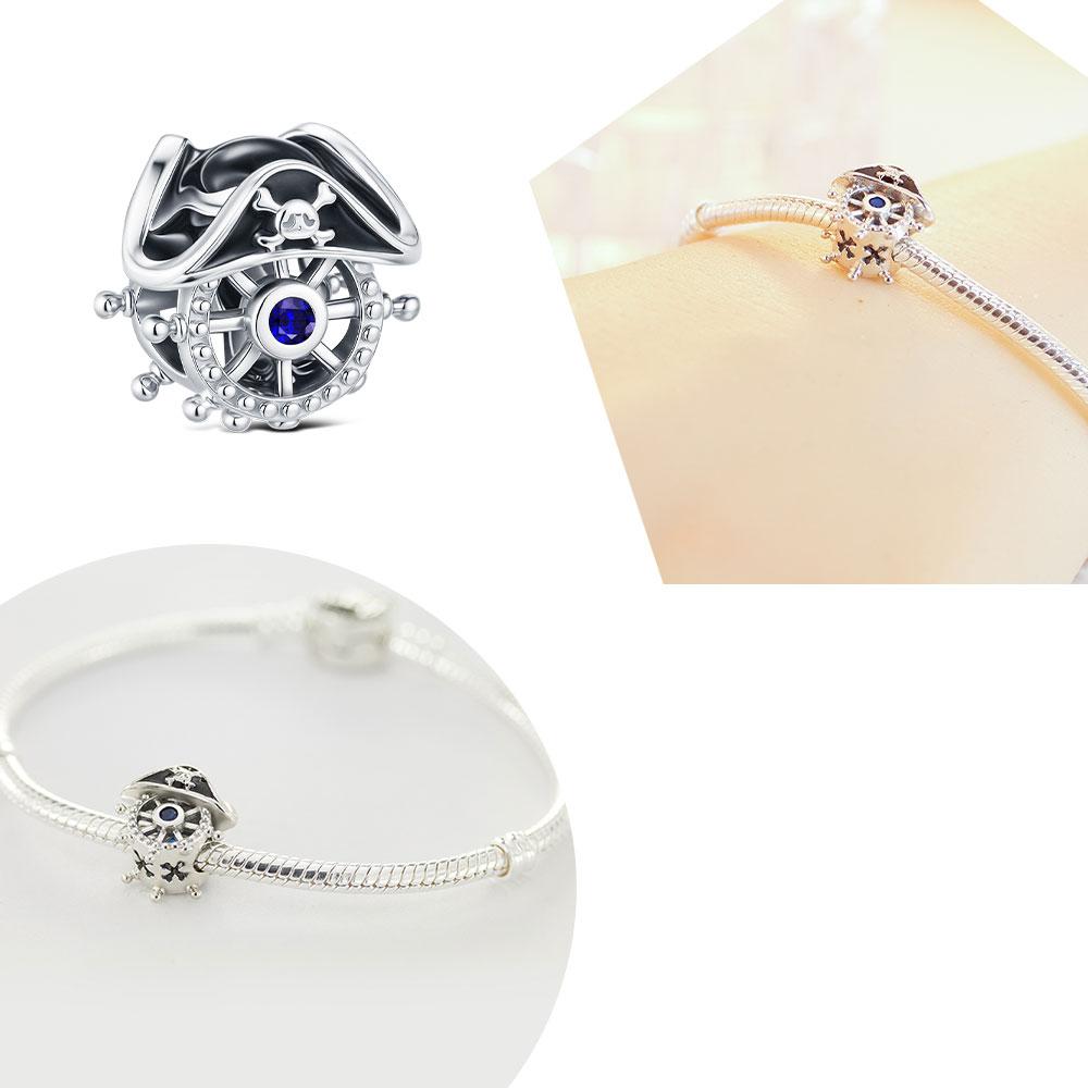 Creative Original Pirates Of The Caribbean Charm Fit Bracelet Diy Women'S Fashion Pendant Jewelrymother'S Day Gifts