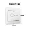 Realand K5-2 Access Control Exit Button (2-pack) CN Plug (adapter Included)