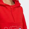Adidas Neo Cny Series Half Zip Sports Hoodie Women Hoodies Bright-Red GP5752