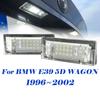 Lumina plăcuței de înmatriculare LED Lampă a numărului de înmatriculare fără erori E-mark Omologat CE pentru BMW E39 5D Wagon 5 uși 1996-2002 01 00