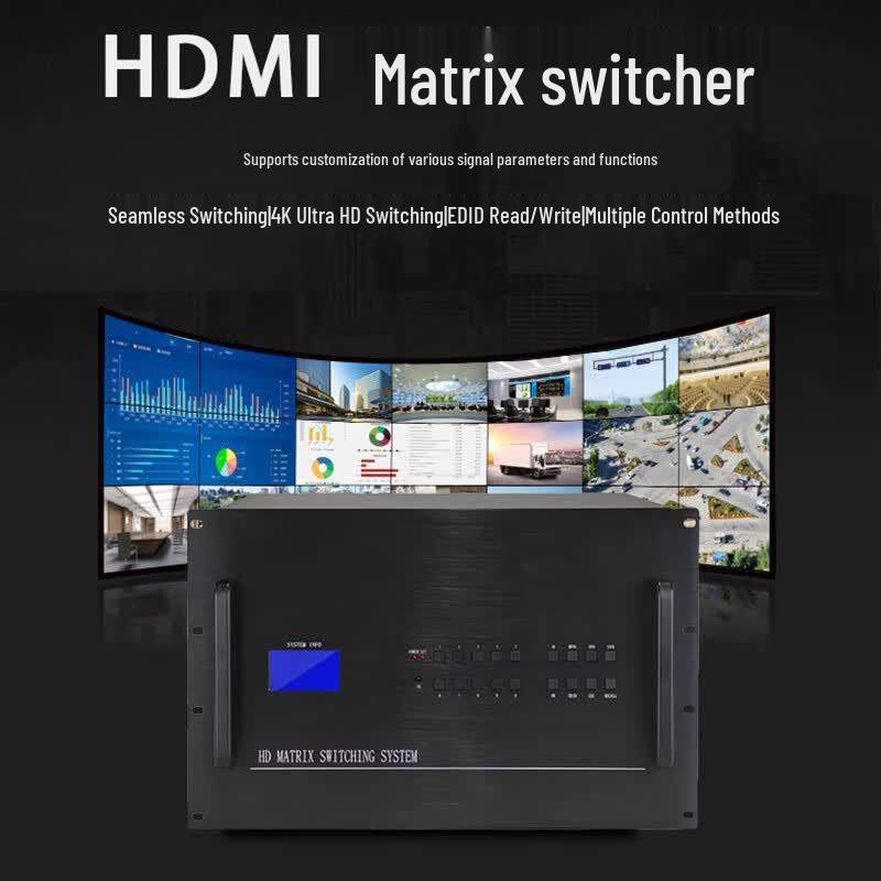 TengLian 4K HDMI Video Matrix Switcher