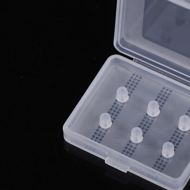 Eartips Plastic Box Earplugs Packing Box Earphone Tips Memory Foam Case Earphone Accessories Organizer Box Storage Bag