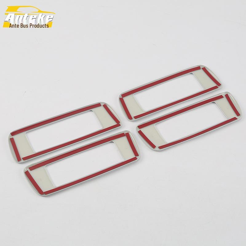 GL8-25S Rear Upper Air Outlet Decorative Frame & Roof AC Cold Air Outlet Sticker, Compatible with 17 Models