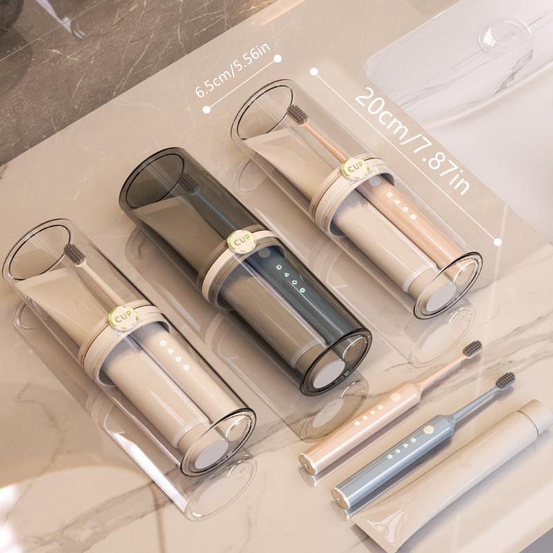 Travel Toothbrush Cup, Toothbrush Holder with Cover, Portable Travel Toothbrush Holder, Toothbrush Case for Bathroom School