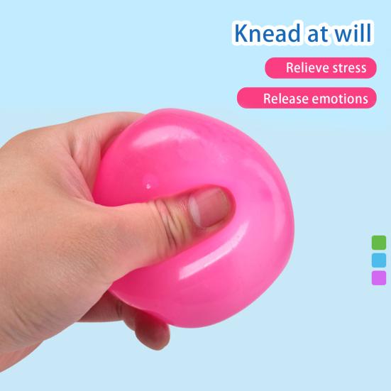 3Pcs Stress Cube Fidget Toy Anxiety Relief Ice Cube Squeeze Decompression
