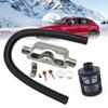 Universal 24mm Exhaust Silencer + 25mm Air Filter + 60cm Air Hose with Clamps for 12V Diesel Heater