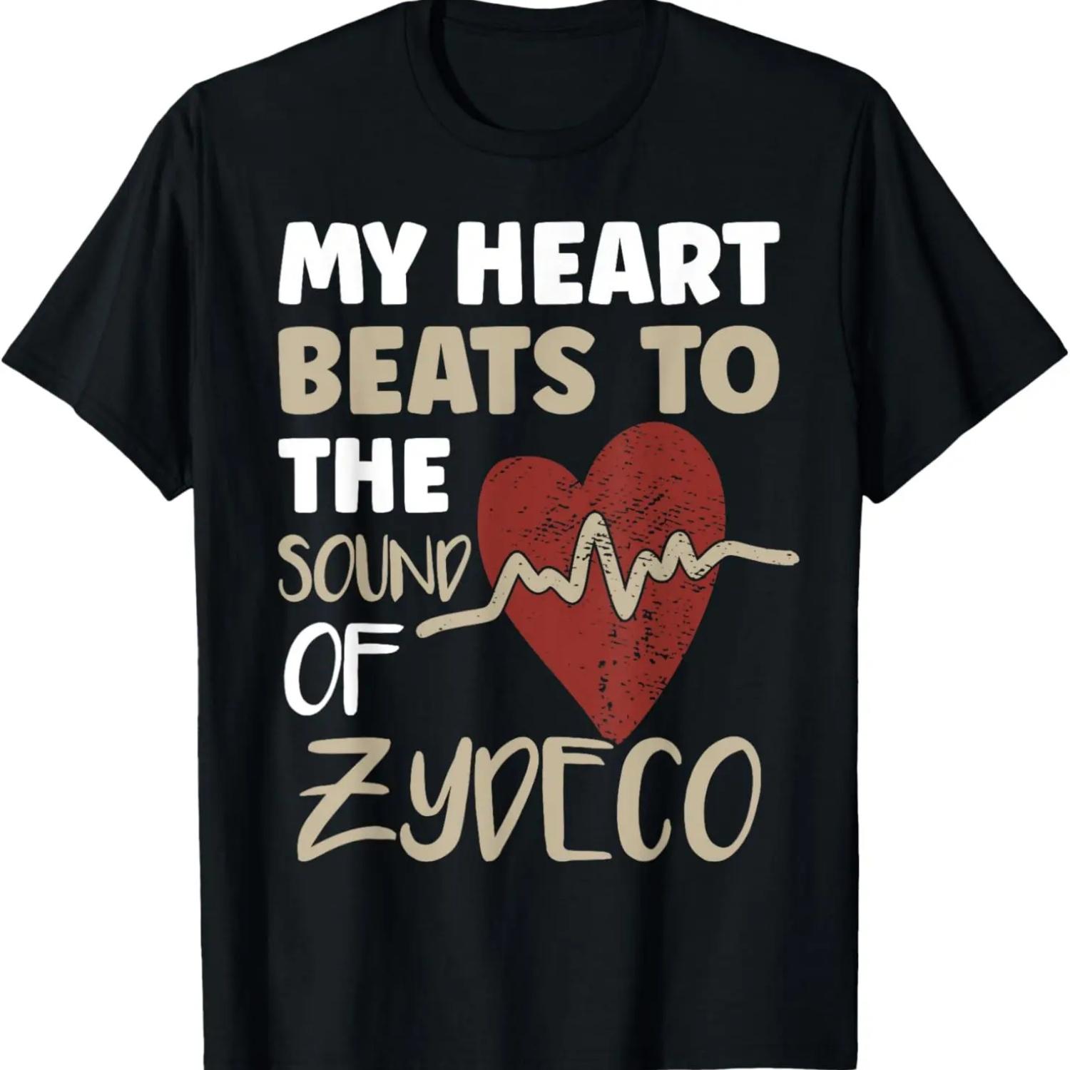My Heart Beats to the Sound of Zydeco T-Shirt S