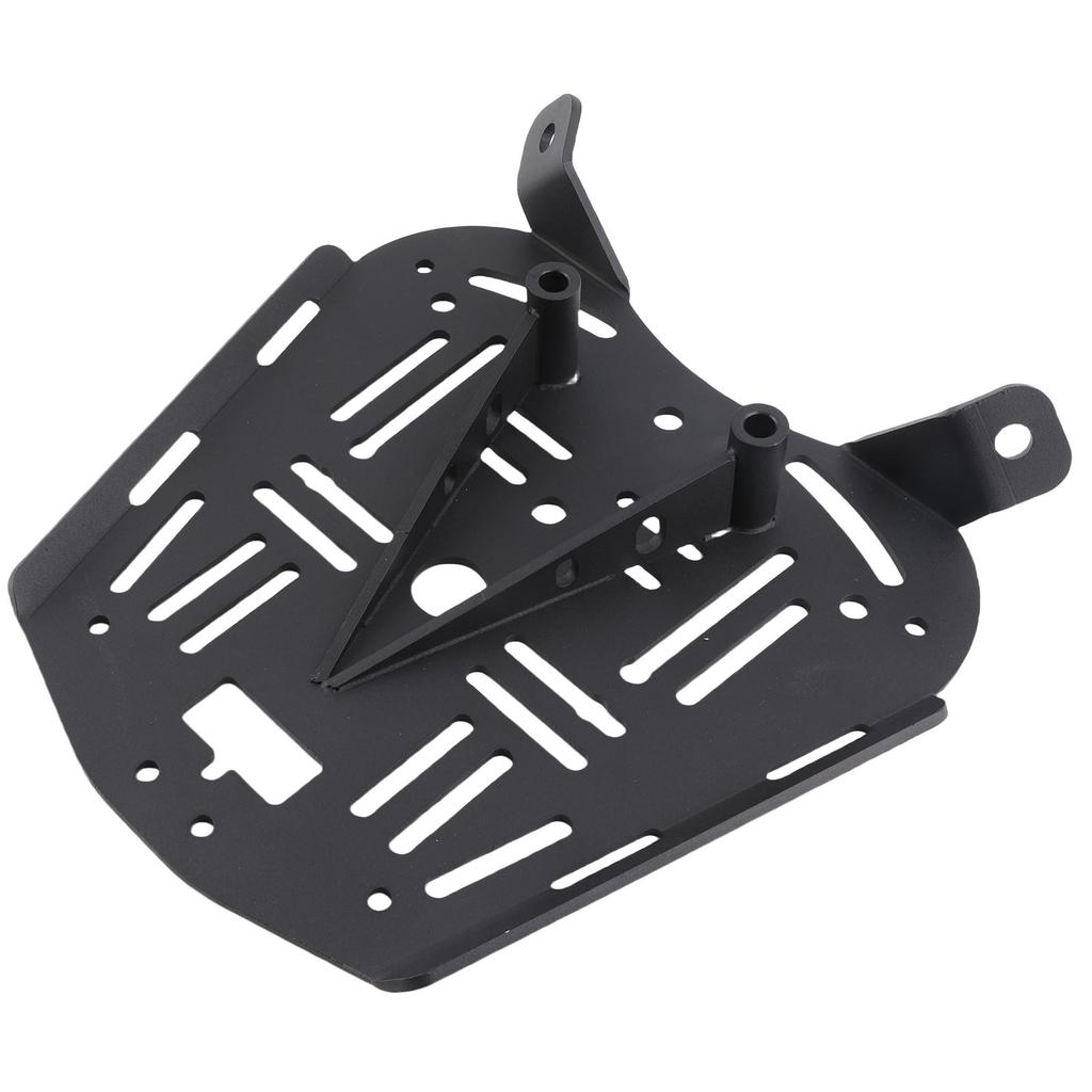 Tail Box Bottom Base Plate Carbon Steel Removable Rear Luggage Rack Top Case Mounting Plate Replacement for ZONTES 368G