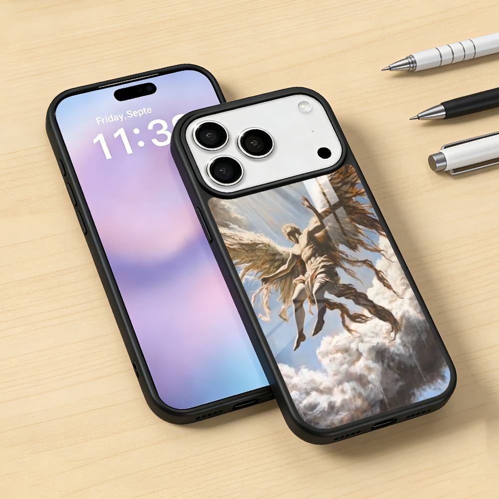 G-Greek M-Myth Icarus Phone Case For iPhone17,16,15,14,13,12,Pro,Max,Magnetic For Magsafe Wireless Charging