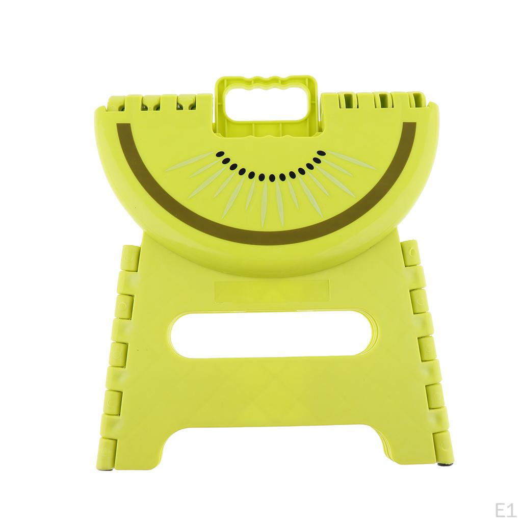 Anti-skid Fold Step Stool Foldable Kitchen Bathroom Seat Easy Storage