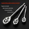 3Pcs Ratchet Wrench 3/8inch 1/2inch 1/4inch Socket Wrench Quick Releases Ratchet Wrench Extension for Automotive Repair