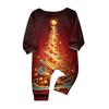 Family Matching Print Sets Pajamas Loungewear Outfits Family Matching Long Sleeve Tops+Pants Set