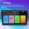 9-inch Android Car MP5 Player for Volkswagen with GPS, CarPlay, and Bluetooth.
