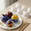 Stampo da Forno per Torta Mousse ai Mirtilli a 1/6 Cavità Stampo in Silicone a Forma di Frutta per Dessert Cioccolato Budino