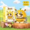 Animal Cat Bricks Constructor Set Micro Building Blocks Children Toy Adult Particle Building Block Dog Mini Toys Home Decoration